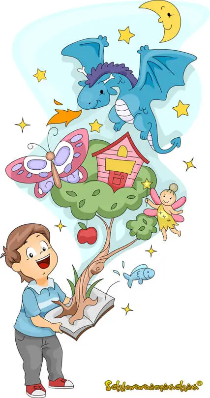 Marvin aus der Gute Nacht Geschichte Das Märchenbuch mit Märchenfiguren Cartoon - Autor: Jens Pätz - schlummerienchen.de