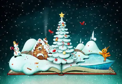 Weihnachtsgeschichte: Ein Schneemann rettet Weihnachten Cover Bild
