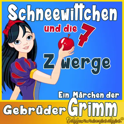 Schneewittchen und die 7 Zwerge Cover - Grimm Märchen - Neufassung Autor: Jens Pätz - schlummerienchen.de