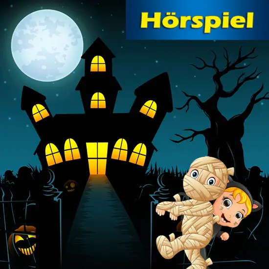 Hörspiel Das Haus am Ende der Strasse Cover - Spukhaus mit Lukas und Lucy