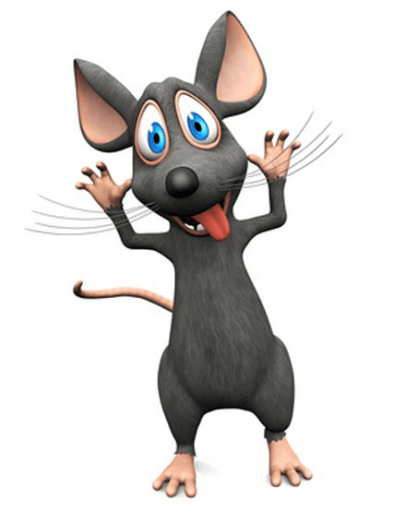 Willbi die Maus aus der Geschichte "Der furchtlose Willbi"