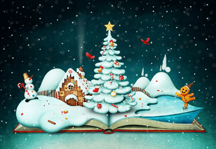 Weihnachtsgeschichte: Ein Schneemann rettet Weihnachten - Cover